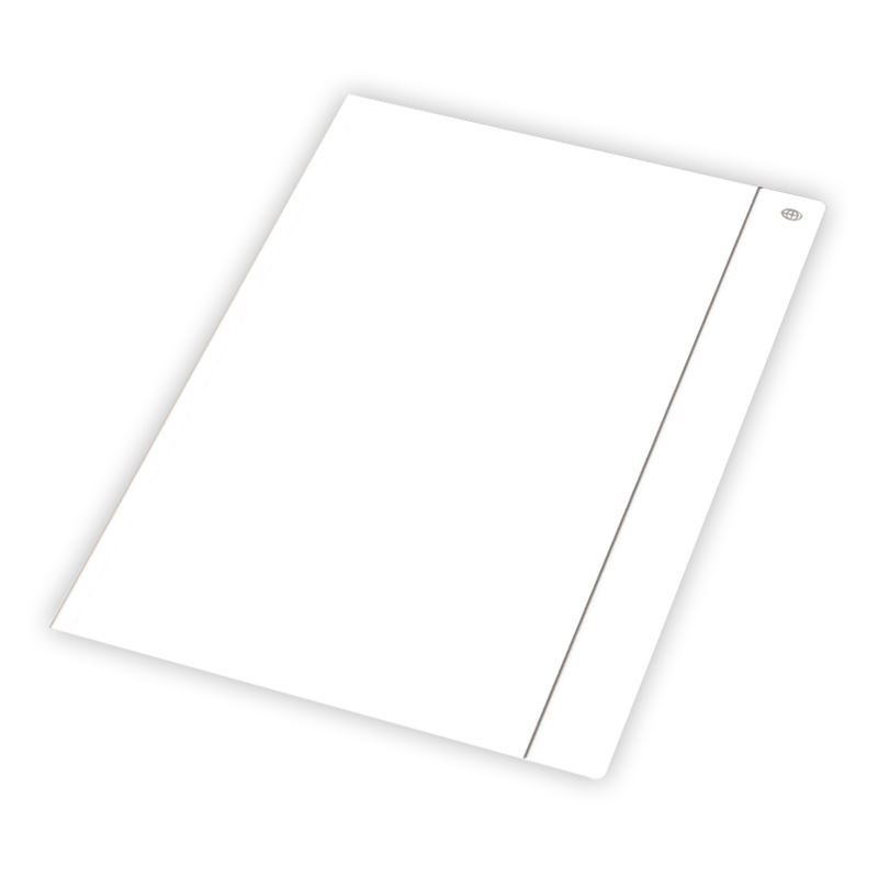 A4 WHITE PAPER FOLDER WITH ERASER INTERDRUK 177599